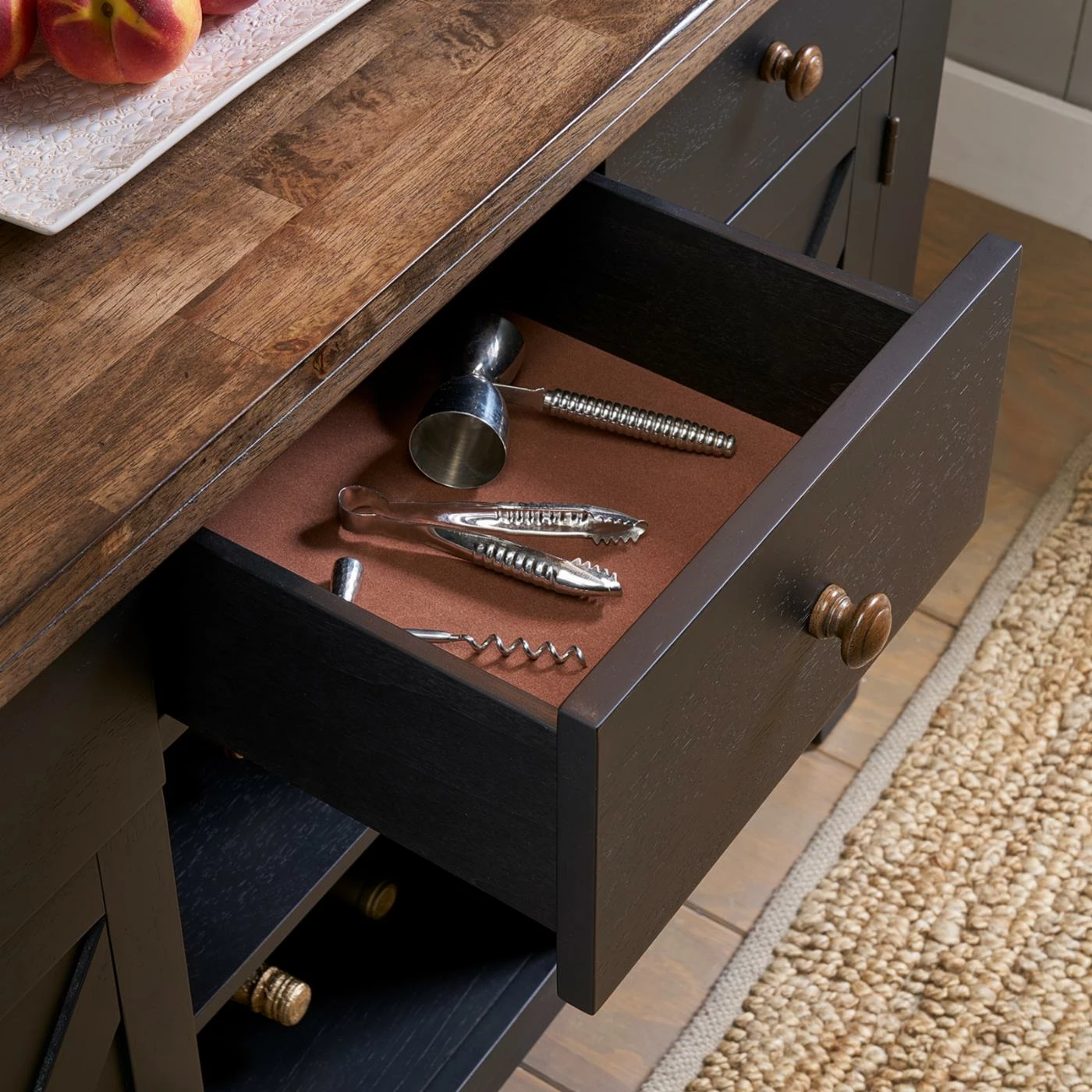 Best Sale π€© Wine Bottle Storage A-America Stone Creek 52 In. Server βοΈ - Image 4