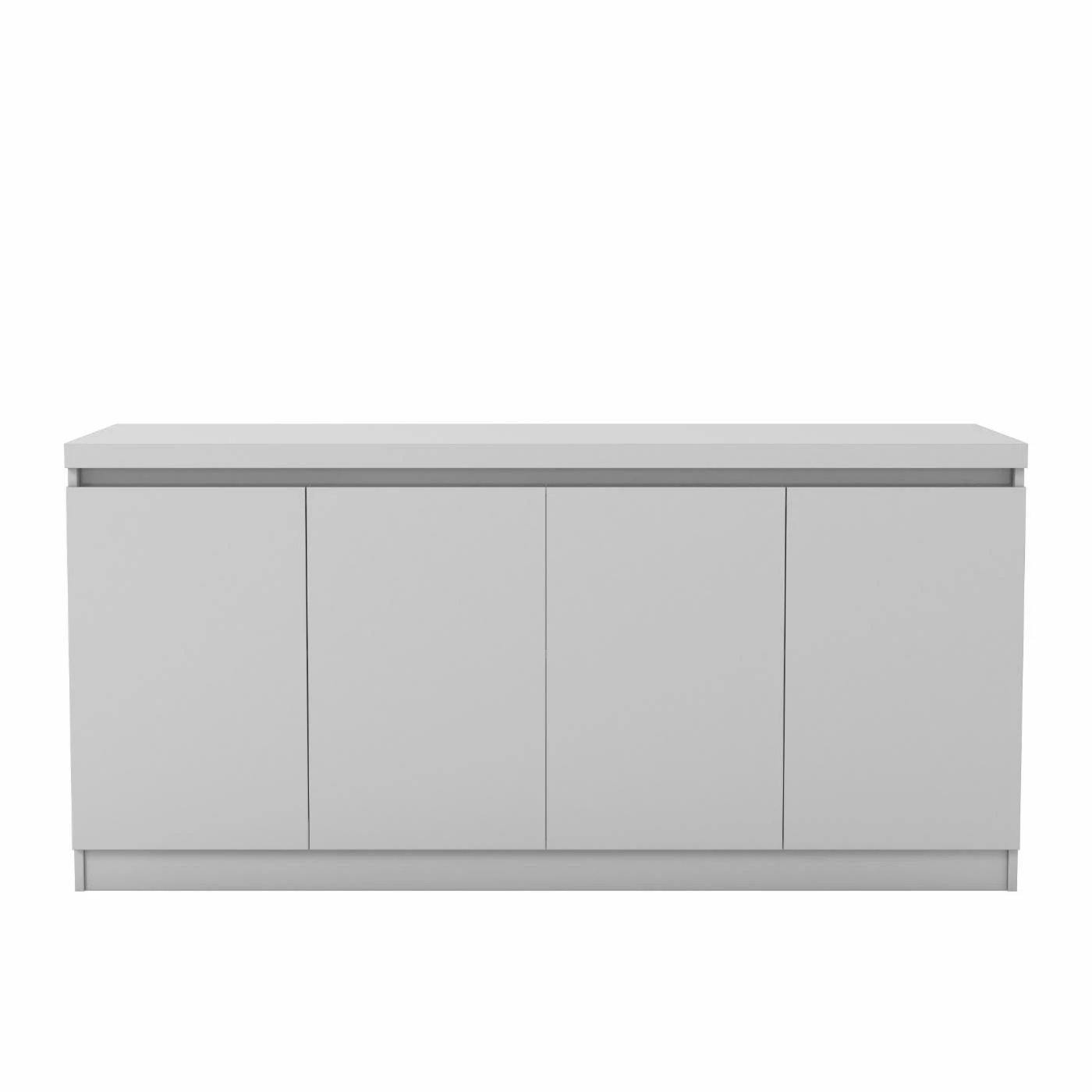 Cheap β Buffets & Sideboards Manhattan Comfort Viennese 63 In. 6 Shelf Buffet Cabinet 𧨠- Image 4