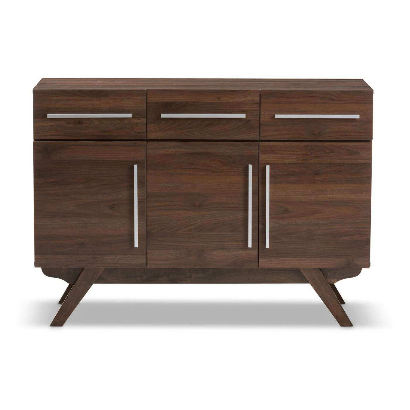 Coupon π Buffets & Sideboards HN Home Hewitt Mid-Century Modern Wood 3 Drawer Sideboard π - Image 4