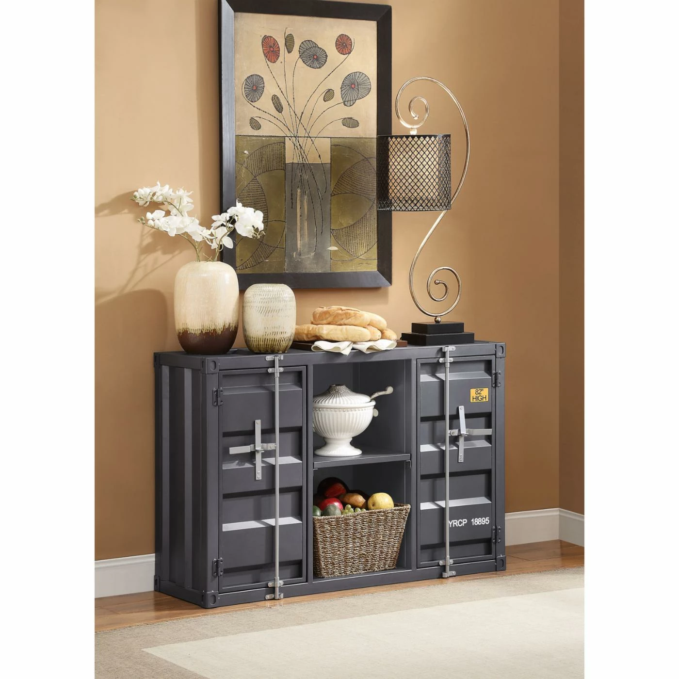 New π Buffets & Sideboards Acme Furniture Cargo Dining Buffet Server π₯° - Image 9