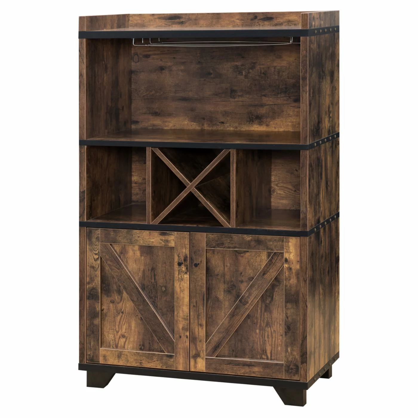 Hot Sale β Wine Glass Storage Furniture Of America Oliver Buffet Hutch π₯ - Image 3