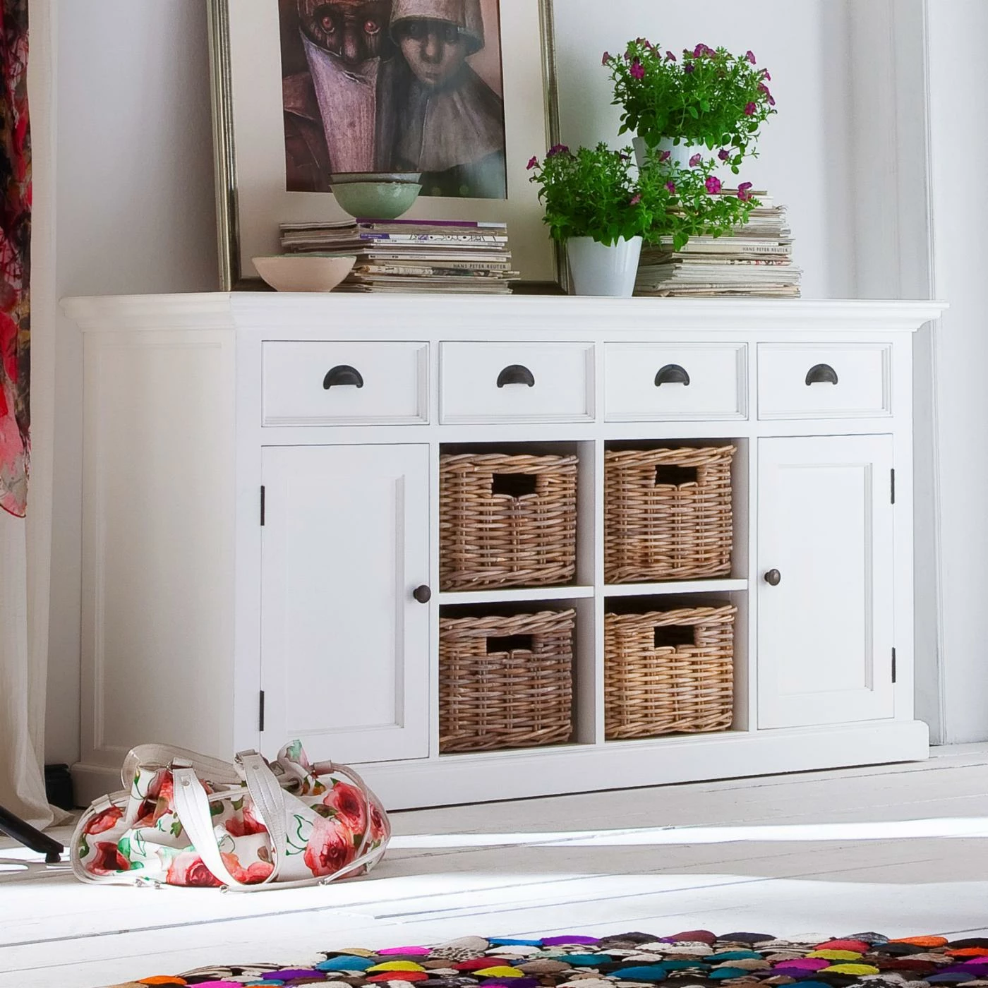 Coupon βοΈ Buffets & Sideboards Nova Solo Halifax Buffet With 4 Baskets π - Image 3