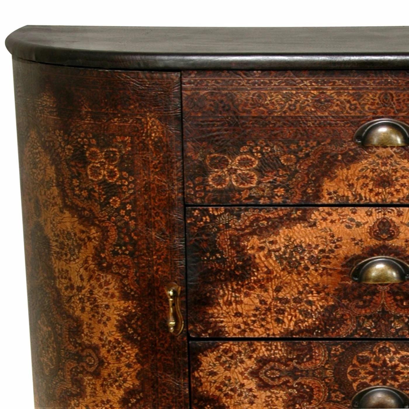 Flash Sale π Credenzas Oriental Furniture Olde-Worlde European 4 Drawer Credenza π - Image 3