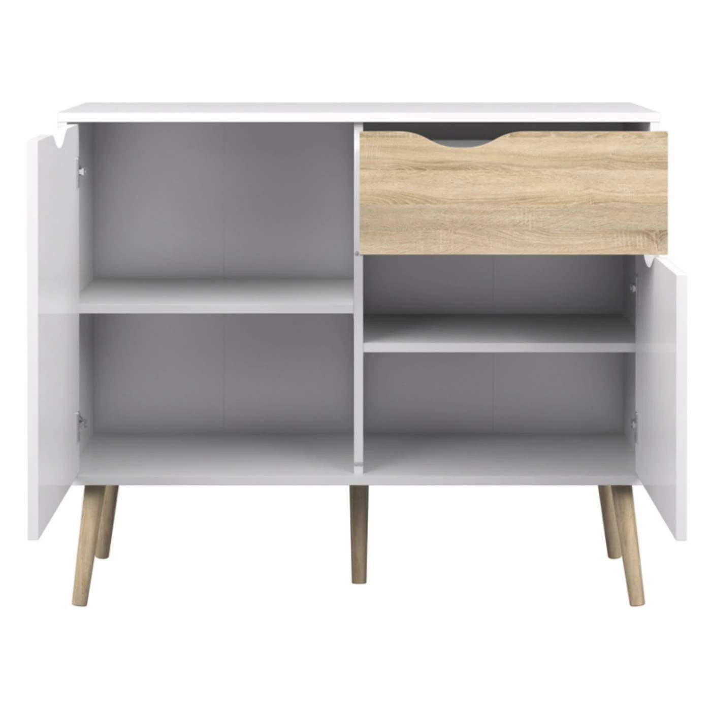 Best deal π₯° Adjustable Shelves Tvilum Diana Sideboard With 2 Doors And 1 Drawer β¨ - Image 3