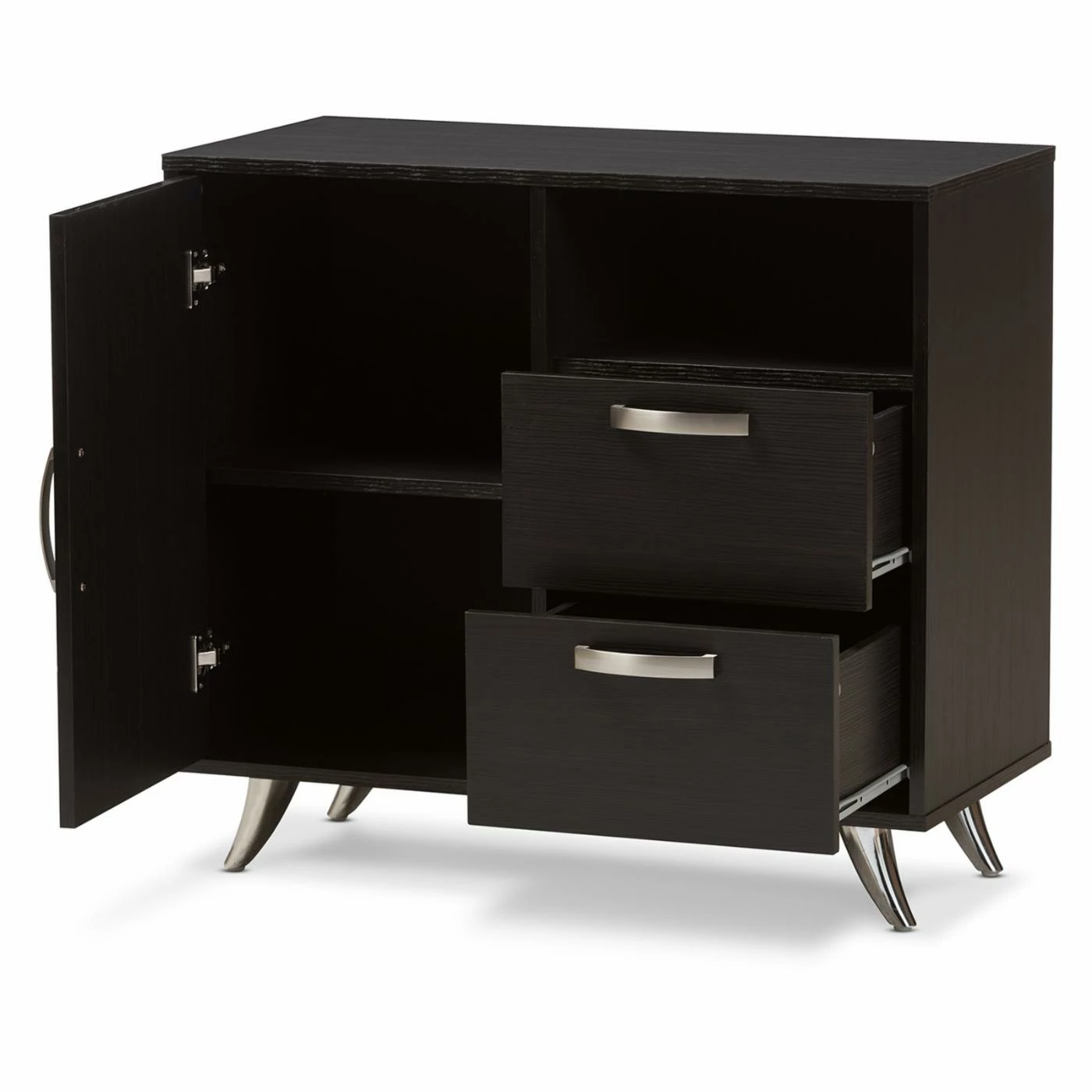 Best Pirce β Buffets & Sideboards Baxton Studio Warwick Modern And Contemporary Espresso Brown Finished Wood Sideboard 𧨠- Image 3