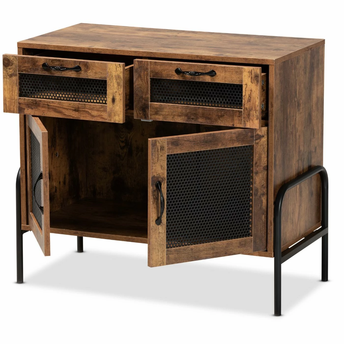 Deals β Buffets & Sideboards Baxton Studio Valeska 2-Drawer Sideboard π― - Image 3