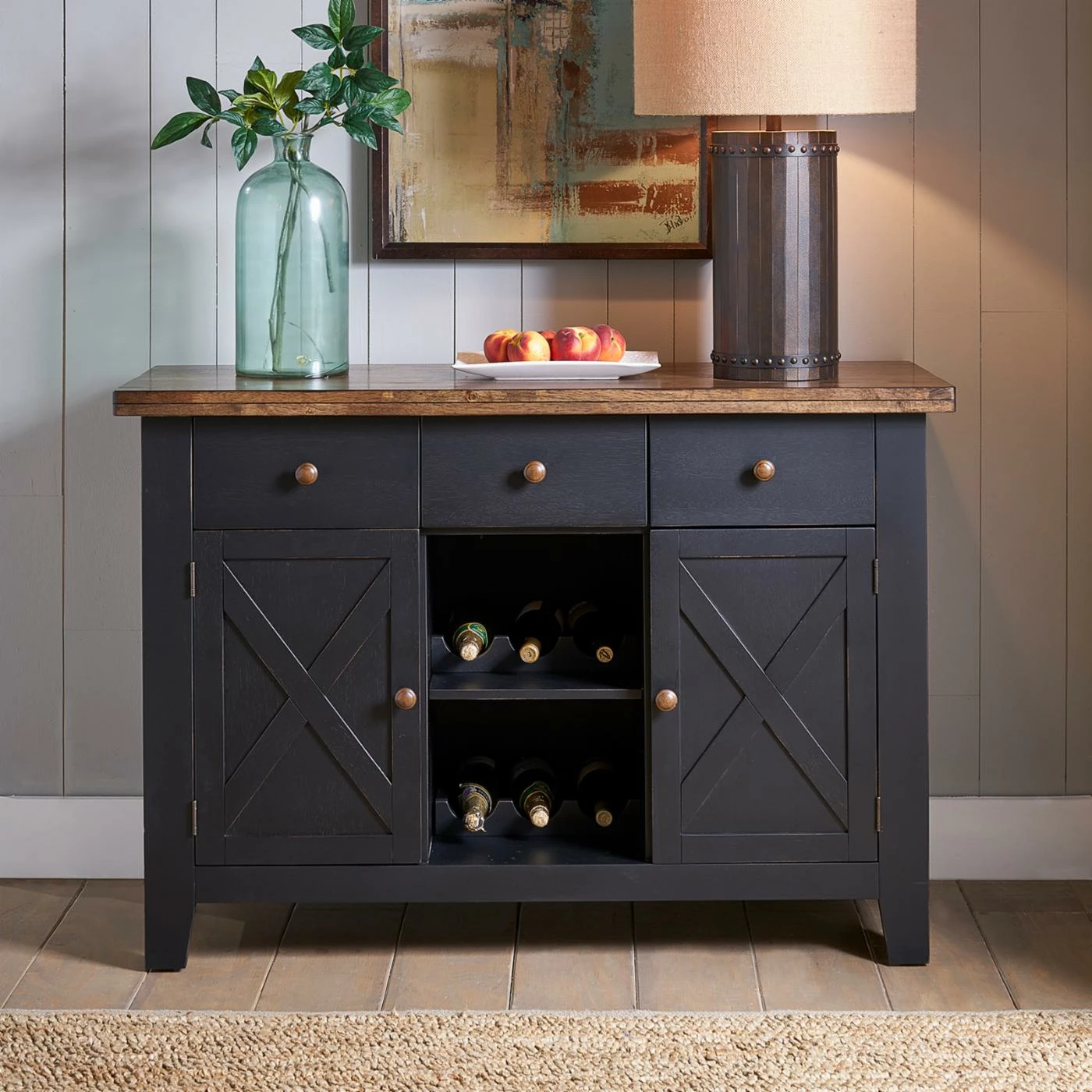 Best Sale π€© Wine Bottle Storage A-America Stone Creek 52 In. Server βοΈ - Image 2