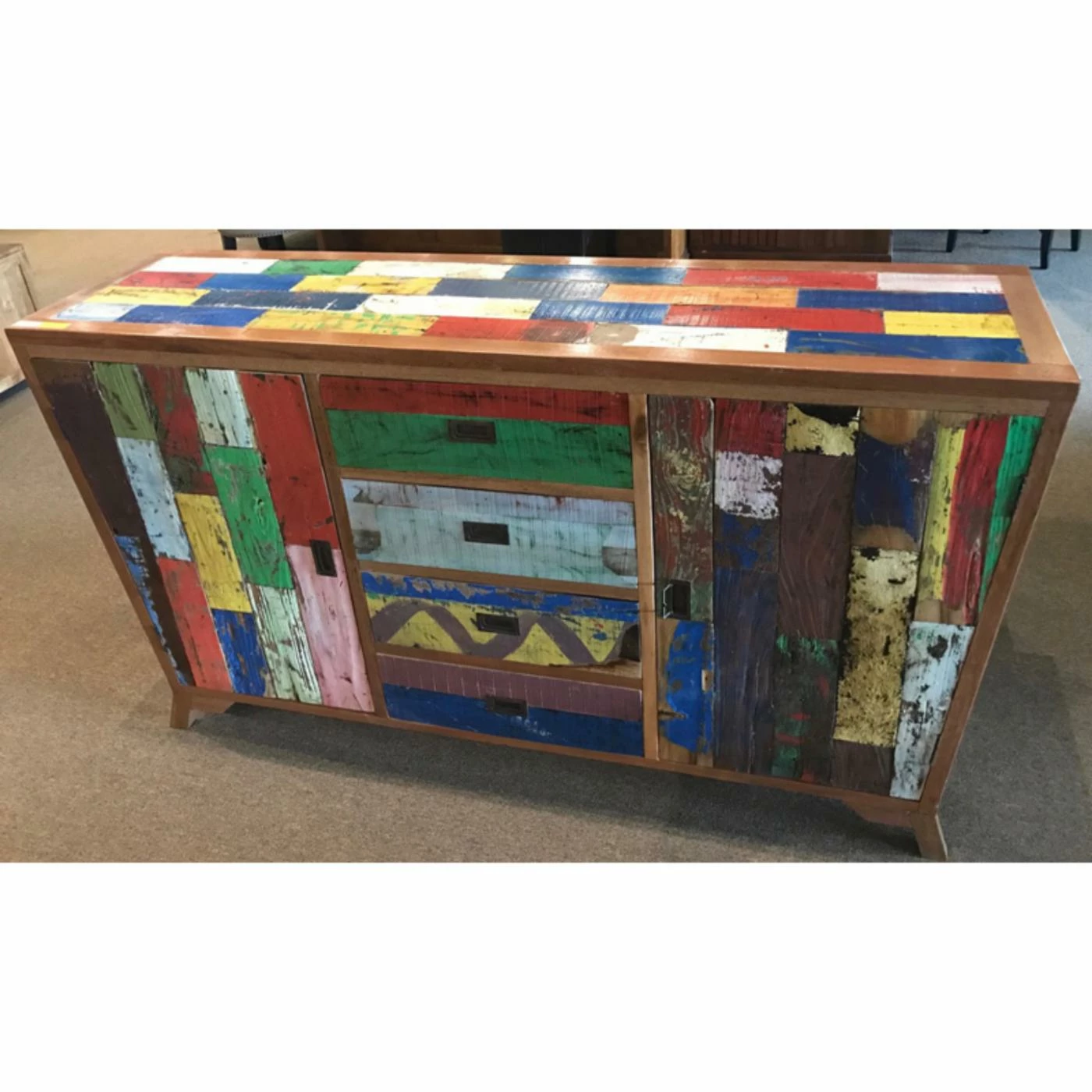 Cheapest π FSC Certified Chic Teak Marina Del Rey Recycled Boat Buffet π― - Image 2