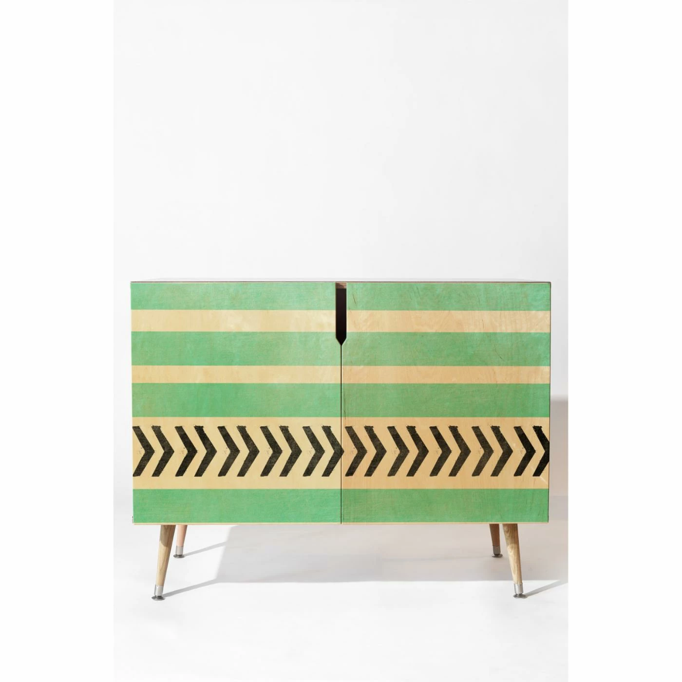 Deals π Credenzas Deny Designs Allyson Johnson Mint Stripes And Arrows Credenza π - Image 2