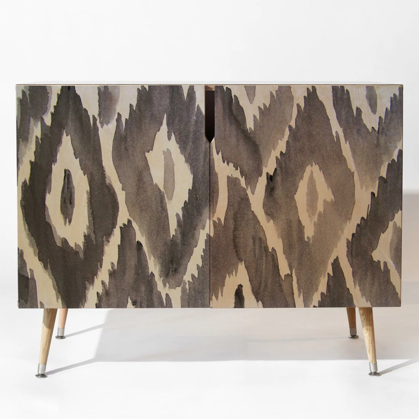 Brand new β Credenzas Deny Designs Natalie Baca Painterly Ikat In Black Credenza βοΈ - Image 2