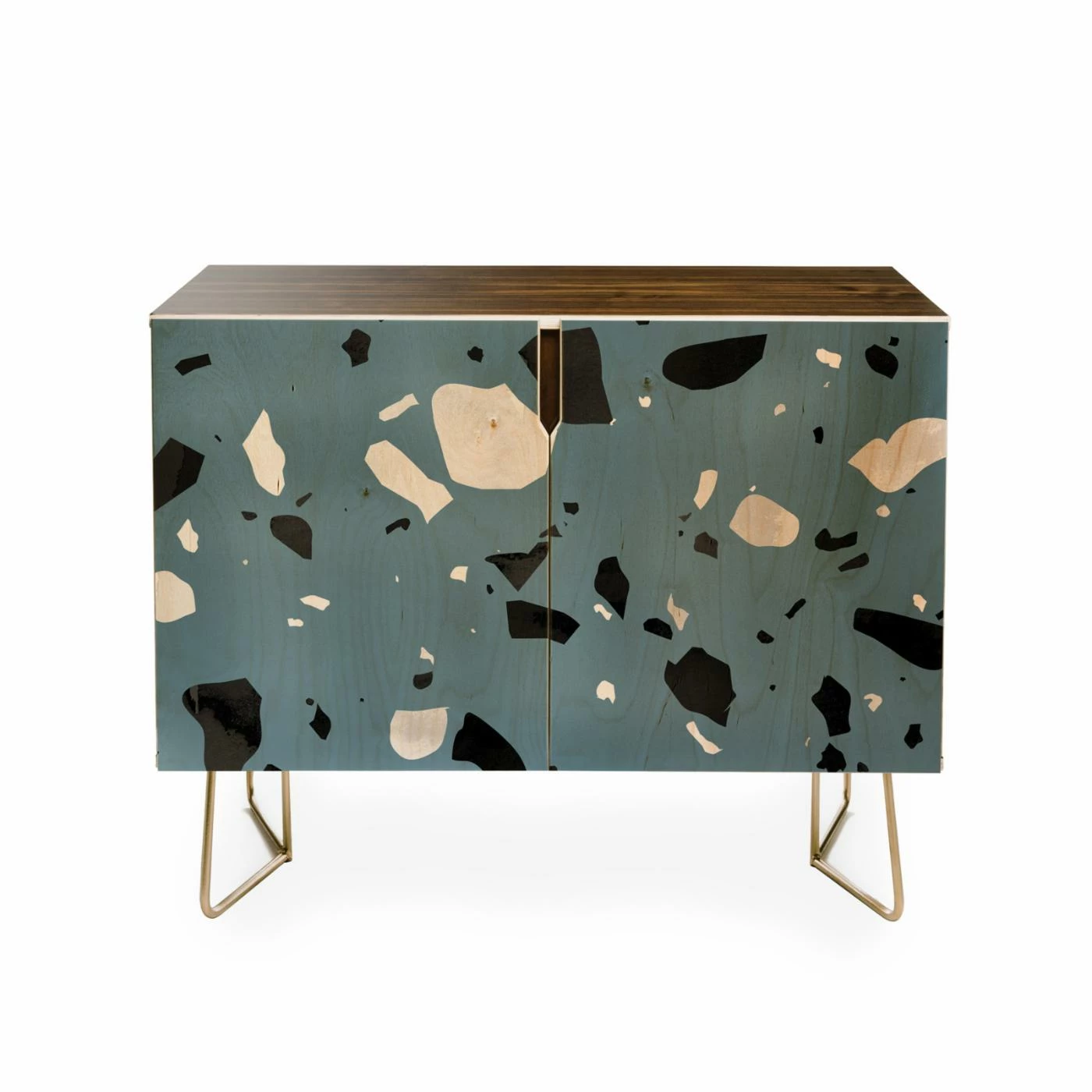 Best reviews of π€© Adjustable Shelves Deny Designs Mareike Boehmer Terrazzo 4 Credenza π - Image 2