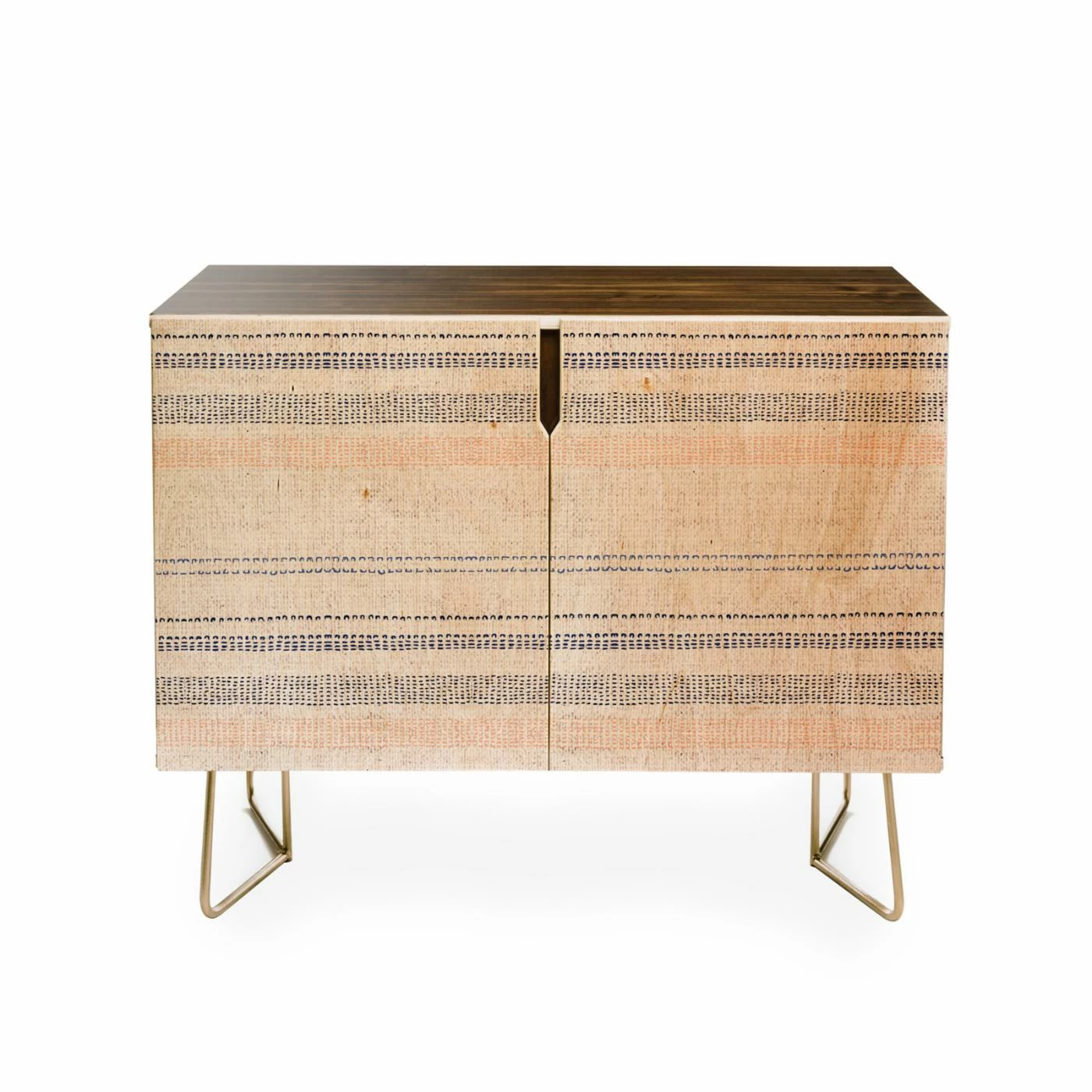 Brand new π₯ Adjustable Shelves Deny Designs Holli Zollinger French Linen Stripe Credenza π - Image 2