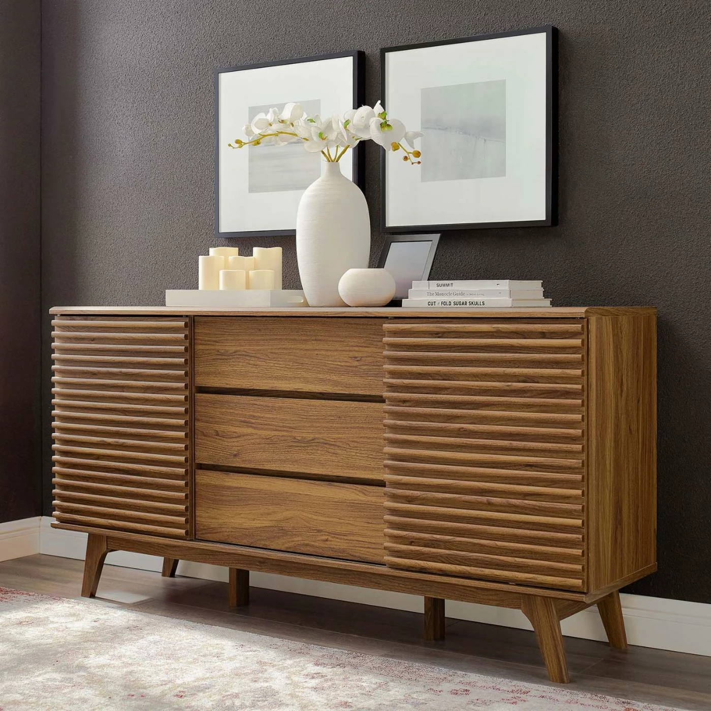 Best Sale π― Sliding Doors Modway Render 63 In. Sideboard π - Image 2