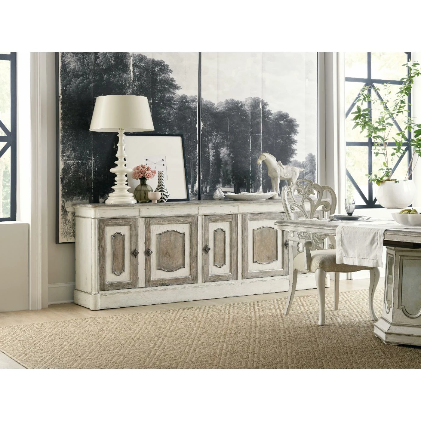 New π― Buffets & Sideboards Hooker Furniture Sanctuary Tres Grand Buffet π - Image 2