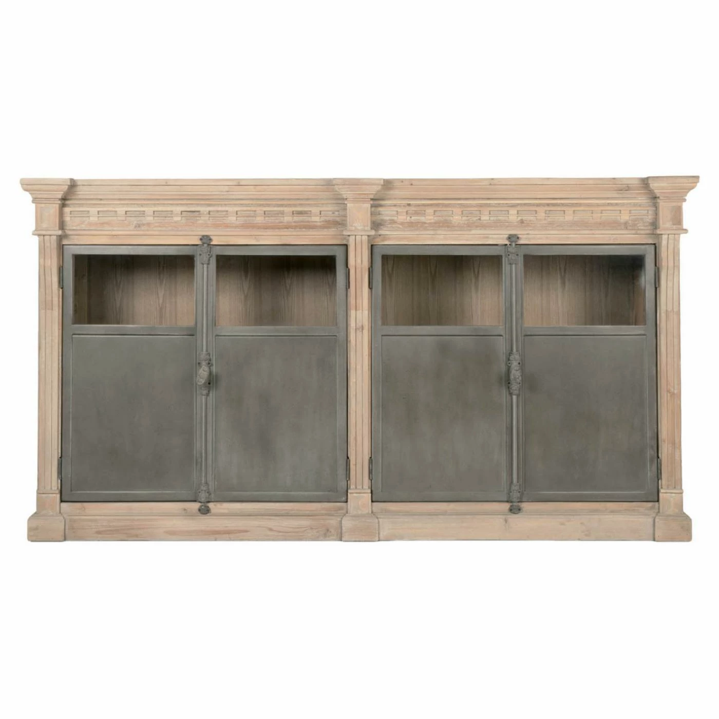 Top 10 βοΈ Glass Doors Orient Express Furniture Bella Antique Grecian Sideboard π― - Image 2