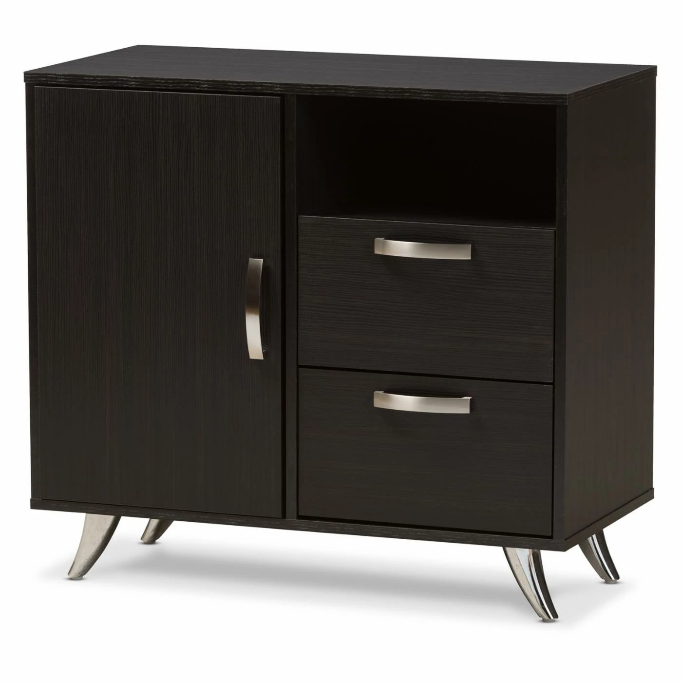 Best Pirce β Buffets & Sideboards Baxton Studio Warwick Modern And Contemporary Espresso Brown Finished Wood Sideboard 𧨠- Image 2