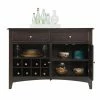 Best deal 🔔 Wine Glass Storage A-America Bristol Point Dining Server - Warm Gray 🎉