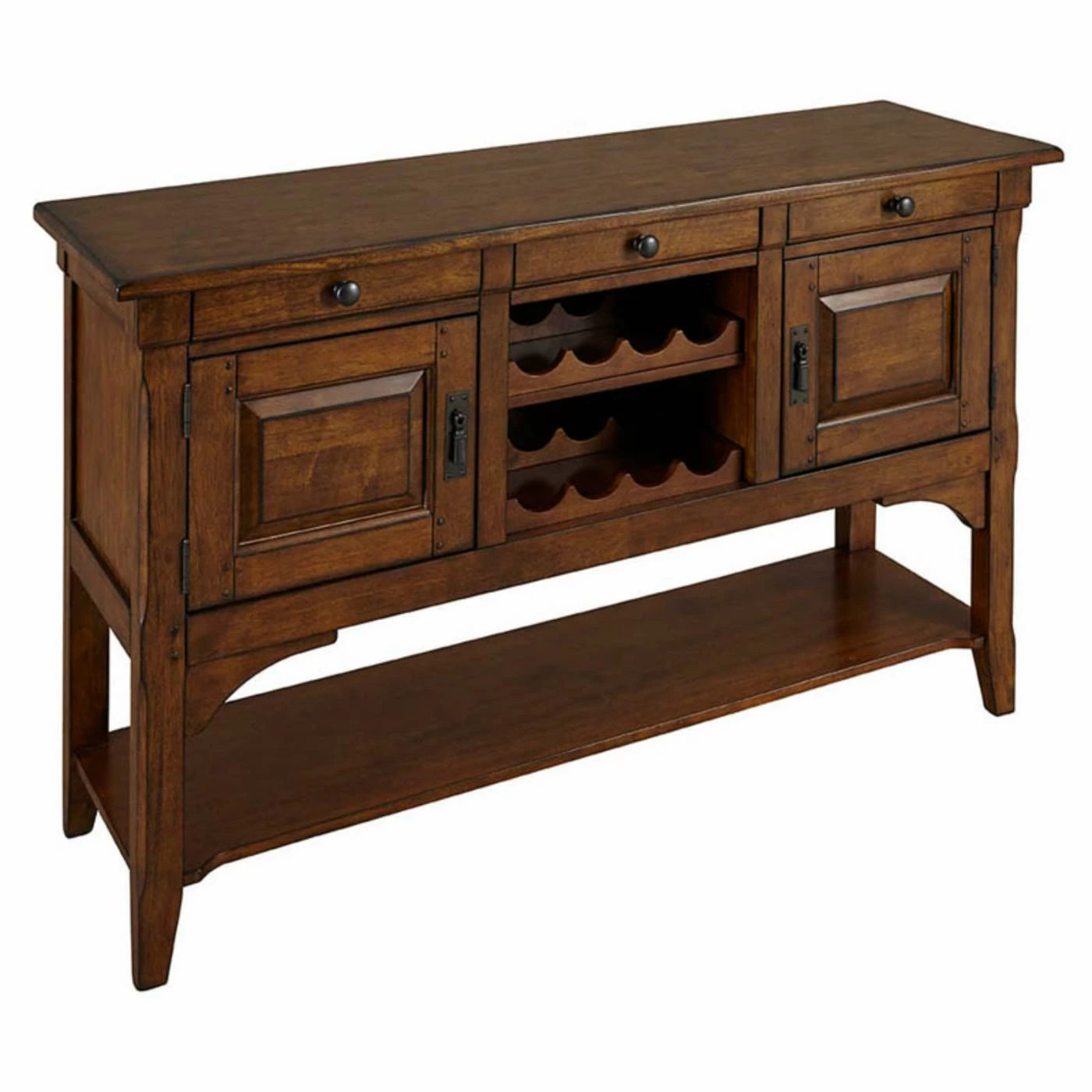 Best Pirce βοΈ Wine Bottle Storage A-America Ozark Dining Sideboard With Wine Storage β¨