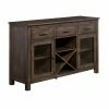 Outlet ⭐ Wine Bottle Storage A-America Kingston Traditional Dining Buffet Server 🎉