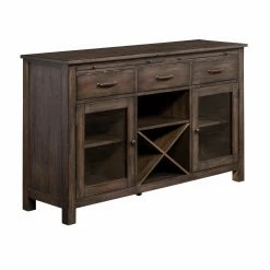 Outlet ⭐ Wine Bottle Storage A-America Kingston Traditional Dining Buffet Server 🎉