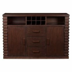 Hot Sale ❤️ Wine Bottle Storage Alpine Furniture Trulinea Sideboard ⌛