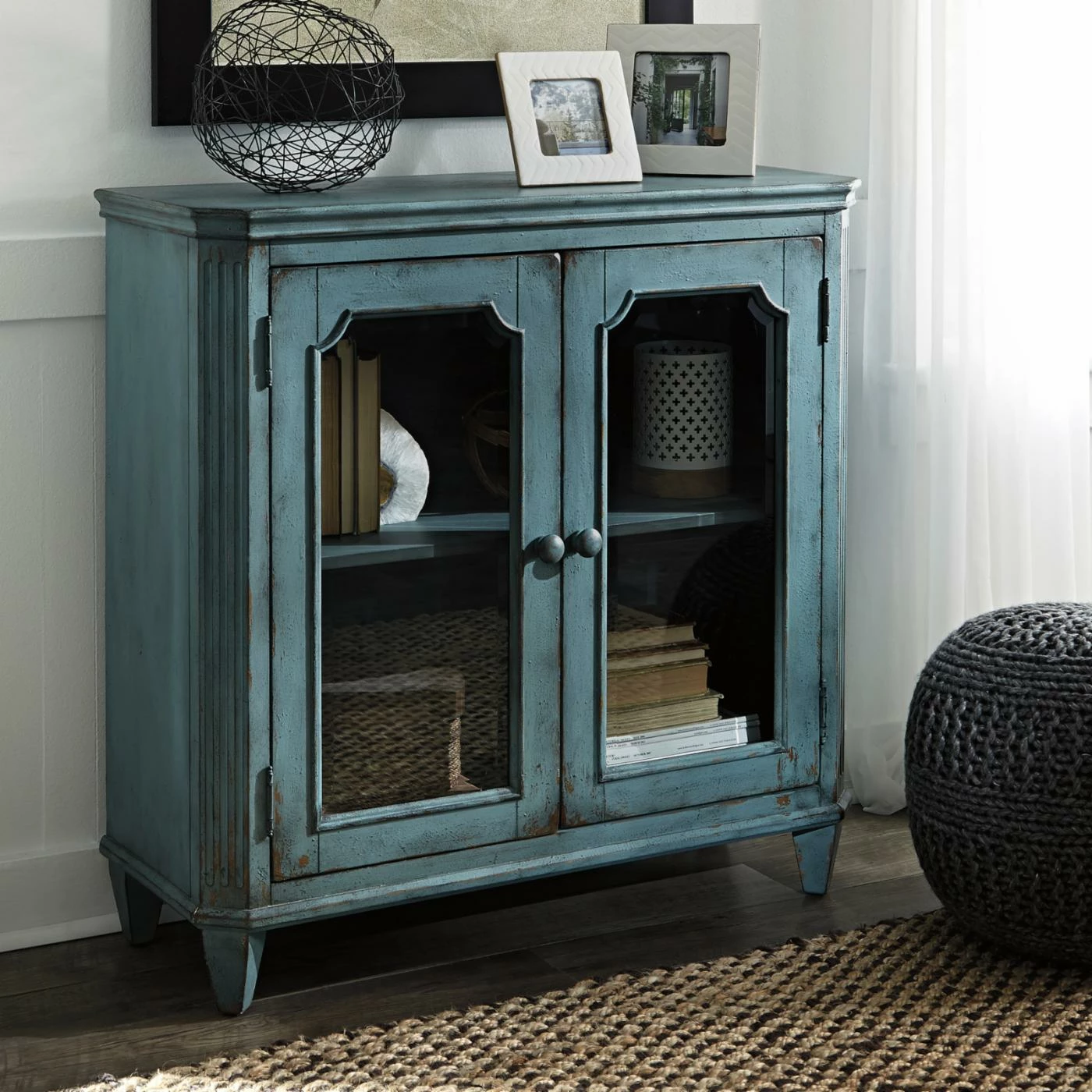 New π Glass Doors Signature Design By Ashley Mirimyn Glass Door Sideboard β