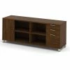 Best Sale 🧨 Adjustable Shelves BESTAR Pro-Linea Credenza With 3 Drawers 🌟