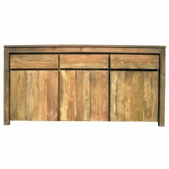 Best Sale π₯° FSC Certified Chic Teak Solo Recycled Teak Buffet With 3 Doors And 3 Drawers π