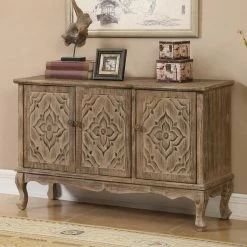 Brand new 🎁 Sideboards & Buffets Coast To Coast Montgomery Natural 3 Door Sideboard 😀