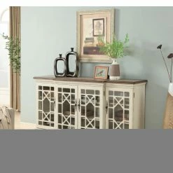 Wholesale 🔥 Credenzas Coast To Coast 22580 4 Door Media Credenza 🤩
