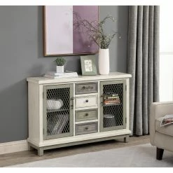 Cheapest 👍 Credenzas Coast To Coast 2 Door 4 Drawer Credenza 🌟