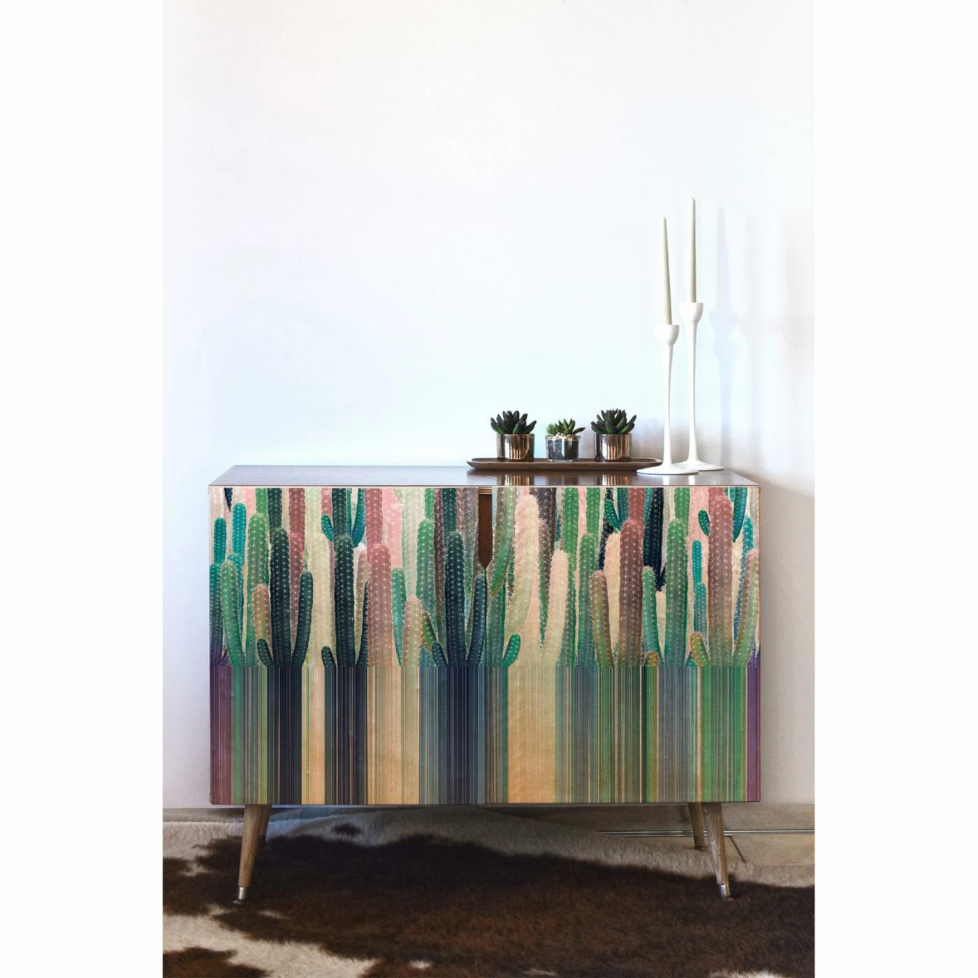 Coupon π Credenzas Deny Designs Iveta Abolina Cacti Stripe Pastel Credenza β¨