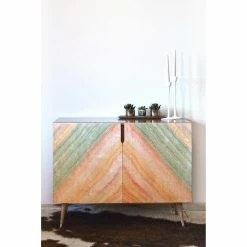Best Sale 🌟 Credenzas Deny Designs Iveta Abolina Desert Matcha Credenza 🎁