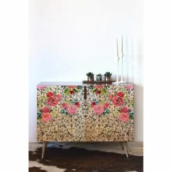 Coupon π Credenzas Deny Designs Marta Barragan Camarasa Flowered Nature With Geometric Credenza π