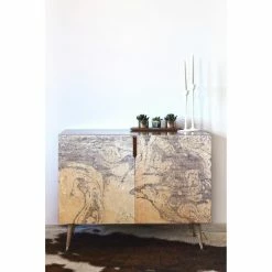 Cheapest β¨ Credenzas Deny Designs Holli Zollinger French Linen Marble Credenza π―