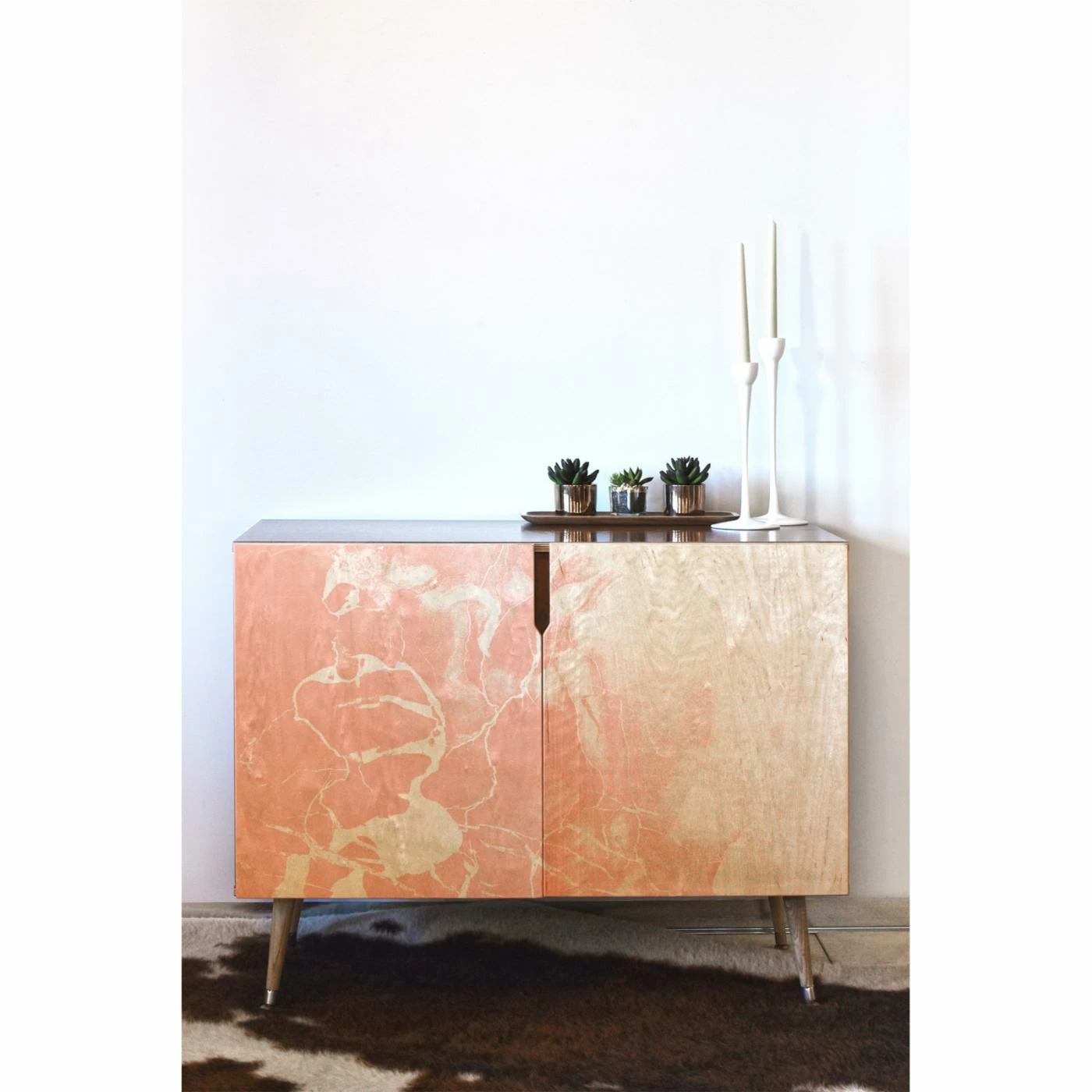 Best Sale π Credenzas Deny Designs Emanuela Carratoni Pink Marble With White Credenza β