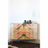 Best Pirce 🎉 Credenzas Deny Designs Iveta Abolina Sun Kissed Chevron Credenza 😉