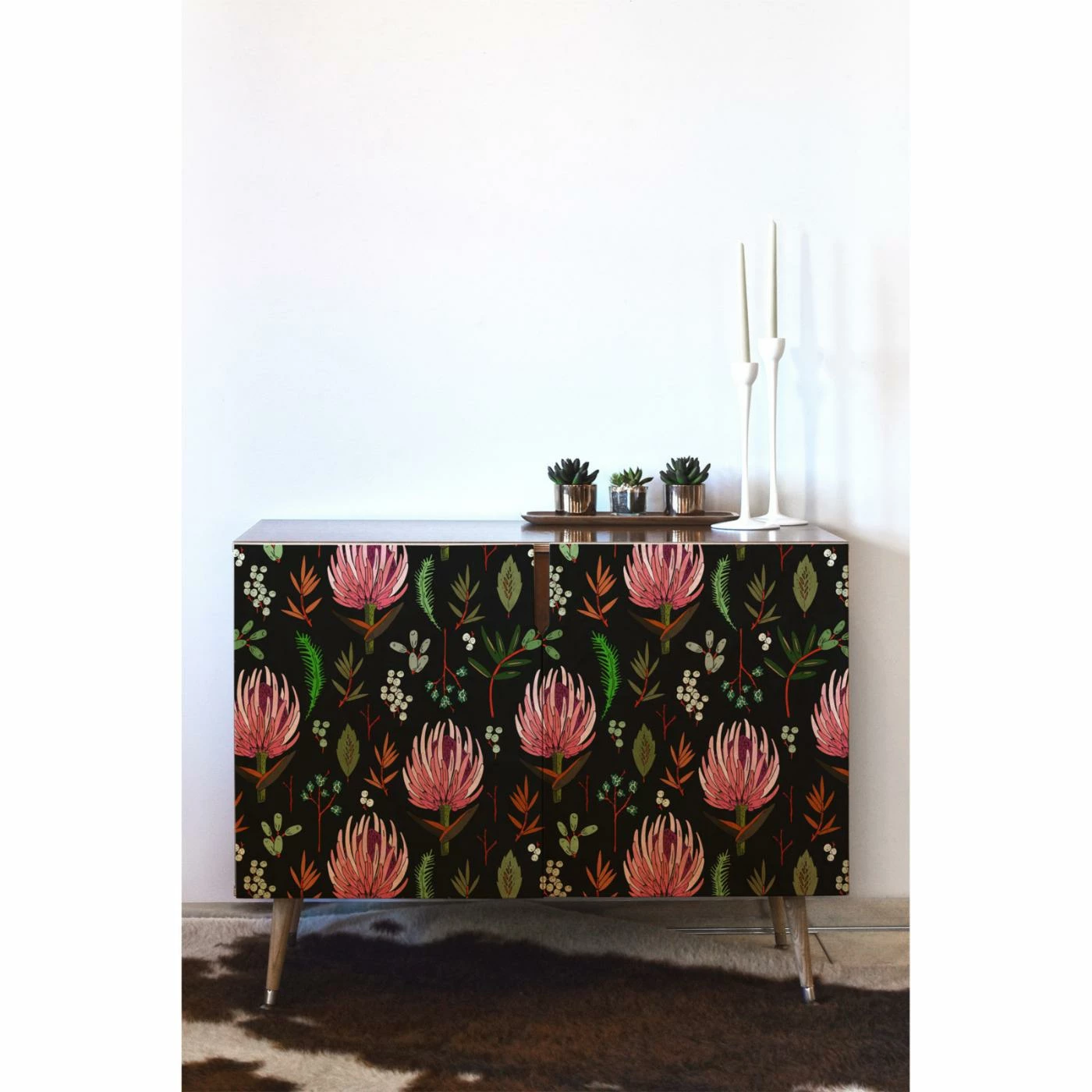 Discount π€© Credenzas Deny Designs Holli Zollinger Protea Boho Credenza βοΈ