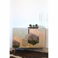 Best Sale β Credenzas Deny Designs Emanuela Carratoni Marble Geometry Credenza π₯
