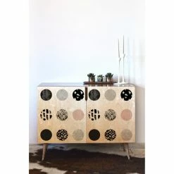 Brand new βοΈ Credenzas Deny Designs Kelly Haines Mixed Media Dots Credenza π