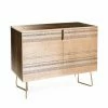 Brand new 🔥 Adjustable Shelves Deny Designs Holli Zollinger French Linen Stripe Credenza 😍