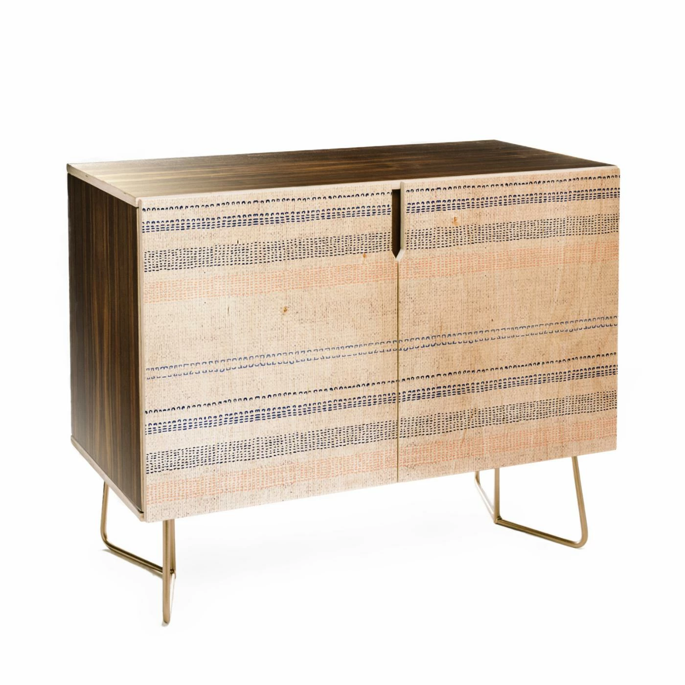 Brand new π₯ Adjustable Shelves Deny Designs Holli Zollinger French Linen Stripe Credenza π