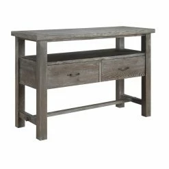 Deals 🎉 Buffets & Sideboards HN Home Alden Modern Farmhouse Rustic Charcoal Gray Buffet 🛒