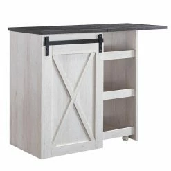 Top 10 💯 Sliding Doors Furniture Of America Bowes White Oak Expandable Buffet 🤩
