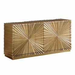 New 🎉 Best Master Furniture Buffets & Sideboards Tiffany Metallic Sideboard/Buffet 🧨