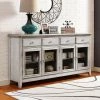Best reviews of 🌟 Adjustable Shelves Right2Home Farmhouse 4 Door Credenza 🎉