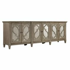Brand new 😍 Adjustable Shelves Hooker Furniture Solana 6-Door Dining Buffet - Natural 🔔