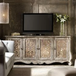 Coupon 😉 Adjustable Shelves Hooker Furniture Chatelet Credenza ❤️