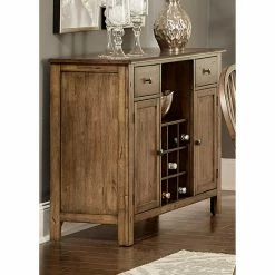 Buy 👍 Wine Bottle Storage Liberty Furniture Industries Carolina Crossing Dining Server ✔️