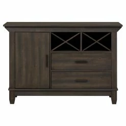 New 🔥 Adjustable Shelves Liberty Furniture Industries Double Bridge Sideboard 🛒